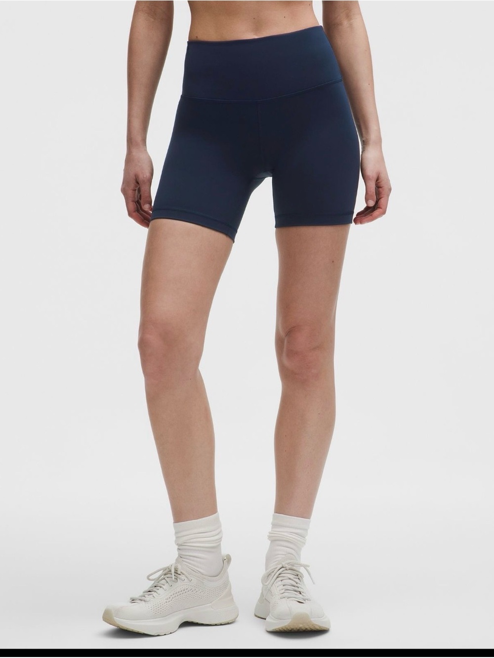 Wunder Under Train High-Rise Short 6” | True Navy Active Bike Shorts